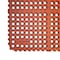 Rhino Mats K-Series Drainage Mat, Rubber, Drainage Holes, 3 ft W x 3 ft L, Terra Cotta K3-3636R - alternate 4